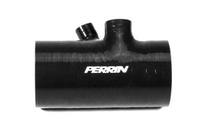 Subaru OBXT Turbo Inlet Hose - Perrin Performance - w/Turbo Adapter Flange (Short) - Black - `20-`25 Subaru OBXT Turbo Inlet Hose - Perrin Performance - w/Turbo Adapter Flange (Short) - Black - `20-`25
